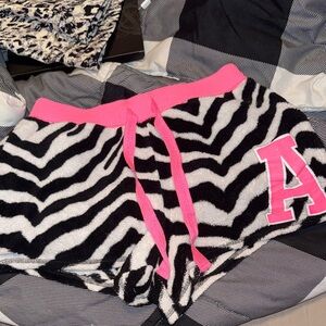 Zebra Print Shorts